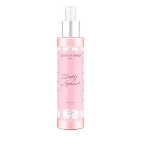 Colônia Giovanna Baby Body Splash Classic Rosa 260ml - MEUBRASILONLINE