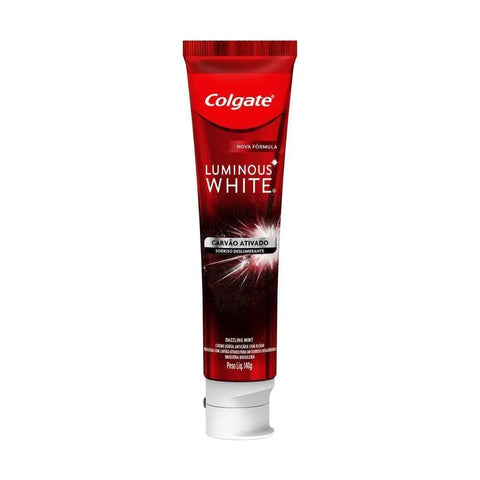 CREME DENTAL COLGATE 140G LUMINOUS CARVAO - MEUBRASILONLINE
