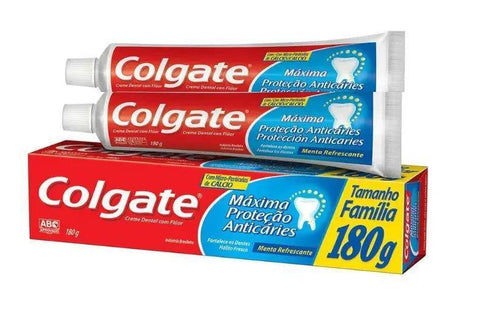 Creme Dental Colgate Mpa x 2un 180g - MEUBRASILONLINE