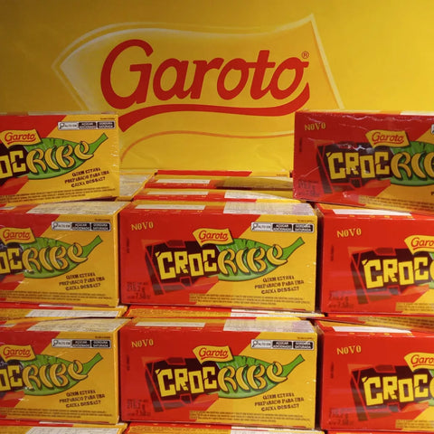 Garoto Crocribe Chocolate Crocante e Caribe 215,2G