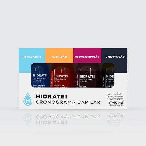 Ampolas Cronograma Capilar Hidratei 15ml