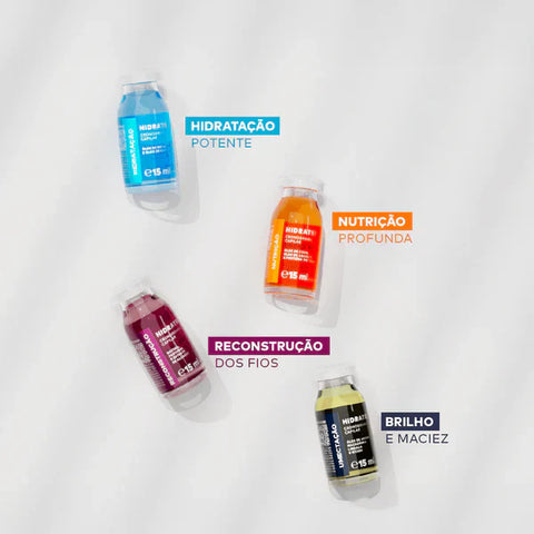 Ampolas Cronograma Capilar Hidratei 15ml