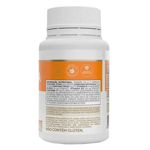Curcuma Plus Vitafor 60 Caps - MEUBRASILONLINE