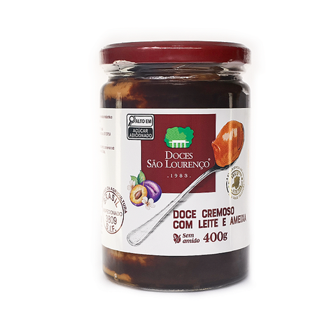 Doce Cremoso com Leite e Ameixa São Lourenço 400g