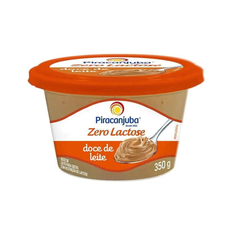 Doce de Leite Piracanjuba Zero Lactose 350g - MEUBRASILONLINE