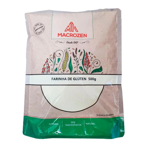 Farinha de Glúten Macrozen 500g - MEUBRASILONLINE