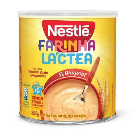 Farinha Lactea Nestle 360g - MEUBRASILONLINE
