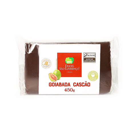 Goiabada Cascão Tablete São Lourenço 450g