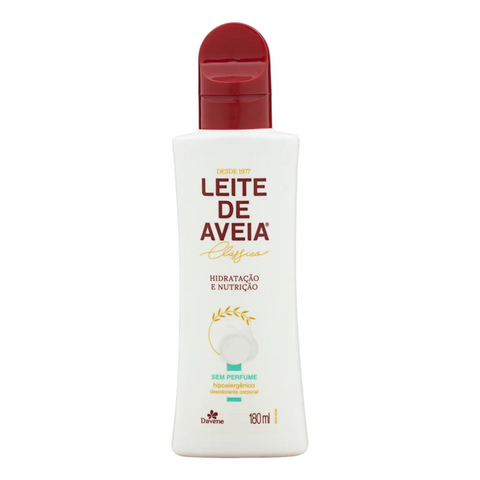 Desodorante Hidratante Corporal Davene Leite de Aveia Frasco 180ml