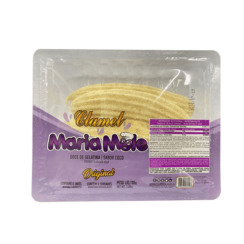 Clamel Doce Maria Mole 6 Unidades  110Gr