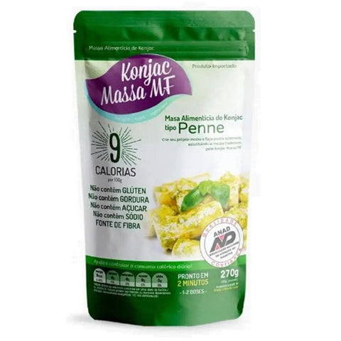 Massa Alimentícia De Konjac Tipo Penne Konjac 270g - MEUBRASILONLINE