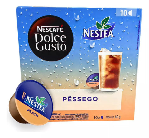 NESTEA® DOLCE GUSTO Pêssego - 10 Capsulas