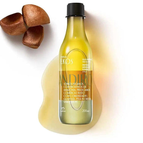 Óleo Trifásico Desodorante Corporal Natura Ekos Andiroba 200ml - MEUBRASILONLINE