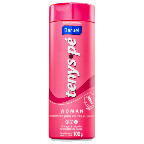 Baruel Talco Antisséptico Tenys 100g - Unidade