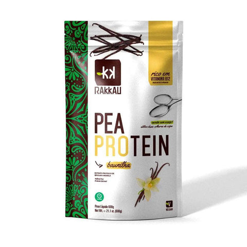 Proteína de Ervilha Pea Protein Baunilha Rakkau 600g - MEUBRASILONLINE