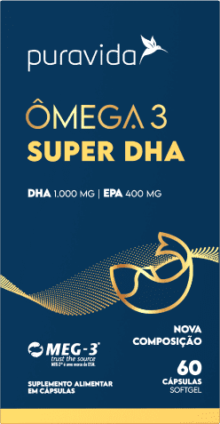 ÔMEGA 3 SUPER DHA DHA CONCENTRADO + 1580MG DE ÔMEGA 3