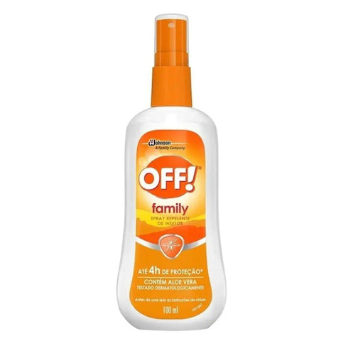 Repelente Off Family Spray 100ml - MEUBRASILONLINE