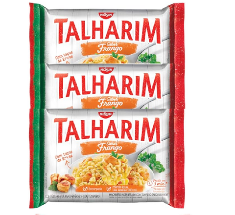 Nissin Talharim Sabor Frango 3x99G
