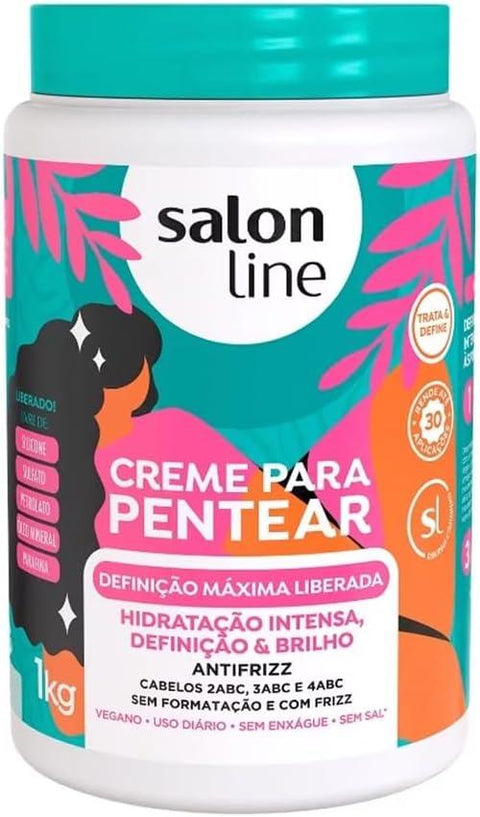Creme Para Pentear Definição Máxima Salon Line 1kg