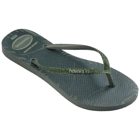 Chinelo Havaianas Slim Glitter Edge
