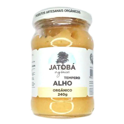 Tempero de Alho Orgânico Jatobá 240g - MEUBRASILONLINE
