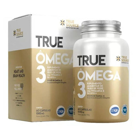 True Ômega 3 True Source 60 Caps - MEUBRASILONLINE