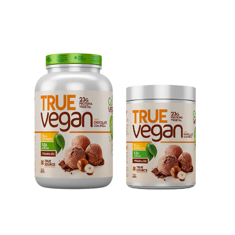 Proteína Vegana True Vegan Chocolate com Avelã True Source
