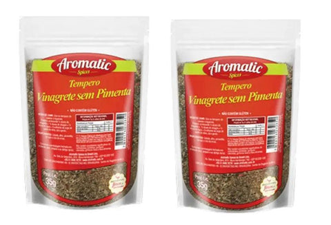 Vinagrete Sem Pimenta 2 x 35 Gr. - MEUBRASILONLINE