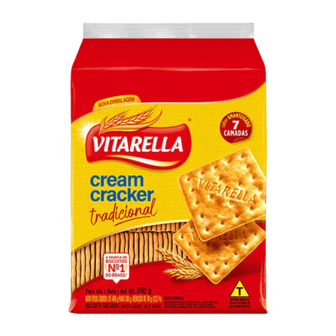 Biscoito Vitarella Cream cracker 400g - MEUBRASILONLINE