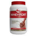 Whey Protein Whey Fort 3W Chocolate Vitafor 900g - MEUBRASILONLINE